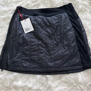Swix Novato Black Asymmetrical Mini Skirt for Athletic Wear